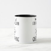 そして、ここで我々は再び行く*我々は行く、私は良い朝を意味する マグカップ (中央)