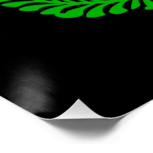 そして、すべての良い夜のクリスマス、タイポグラフィ、ZSG ポスター (コーナー)