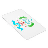 そして、すべての良い夜のクリスマス、タイポグラフィ、ZSG マグネット (右側)