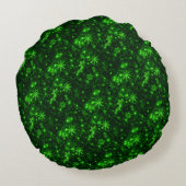 そして、すべての良い夜のクリスマス、タイポグラフィ、ZSG ラウンドクッション (裏面)