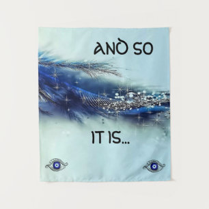 そして、それは壁のタペストリー媒体(50" x 60") タペストリー