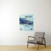 そして、それは壁のタペストリー媒体(50" x 60") タペストリー (インサイチュ)