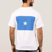 そして、アフリカ誇りを持った、ソマリ族 Tシャツ (裏面)