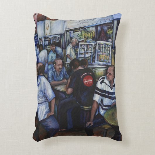 そして……シンガポール結婚したの郵便配達人 アクセントクッション (正面(垂直))