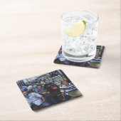 そして……シンガポール結婚したの郵便配達人 スクエアペーパーコースター (インサイチュ)