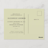 そして、冒険は招待を続ける ポストカード (裏面)