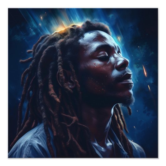 "そして、彼らはみな聖なる幽霊で満たされた" フォトプリント            (正面)