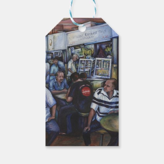 そして…彼女はメー結婚したルマン ギフトタグ (正面)