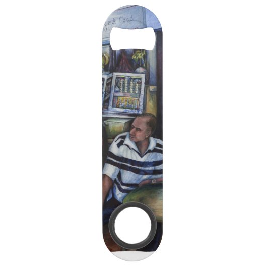 そして…彼女結婚したはシンガポール郵便配達人 スピード栓抜き (正面)