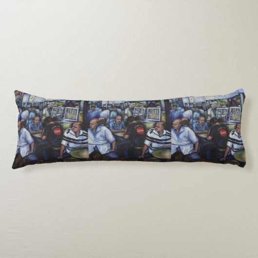 そして…彼女結婚したはシンガポール郵便配達人 ボディピロー (正面)