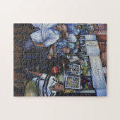 そして…彼女結婚したはMailman, Singapore ジグソーパズル (横)