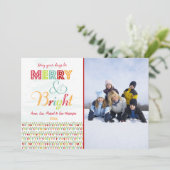 そして、明メリーるいクリスマスの写真カード シーズンカード (スタンド正面)