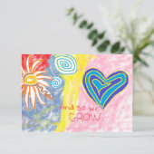 そして、私たちは応答カードを成長させる 出欠カード (スタンド正面)