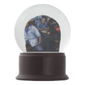 そして……郵便結婚した配達人 スノーグローブ (裏面)