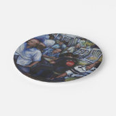 そして……郵便結婚した配達人 ペーパープレート (アングル)