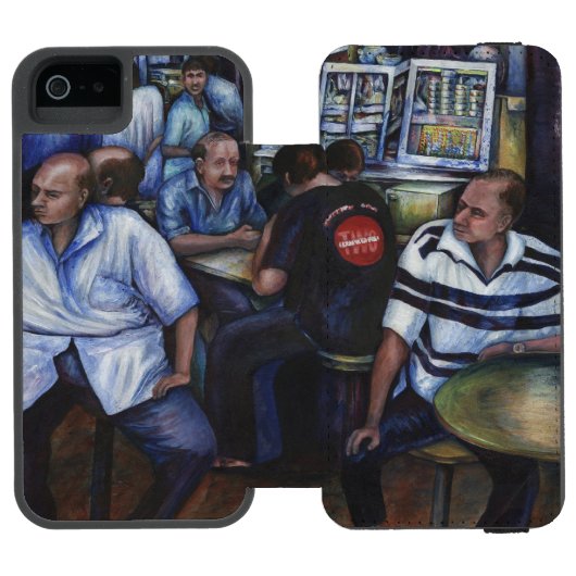 そして…郵便結婚した配達人 INCIPIO iPhoneウォレットケース (フォリオオープン)