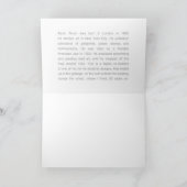 そしてDickensianの休日のBuskers シーズンカード (内部)