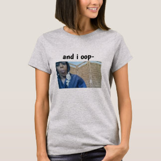 そしてiのoop Tシャツ