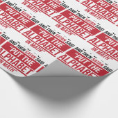 そしてSatanは"数学にアルファベットを"置きなさいことを言いました ラッピングペーパー (角)