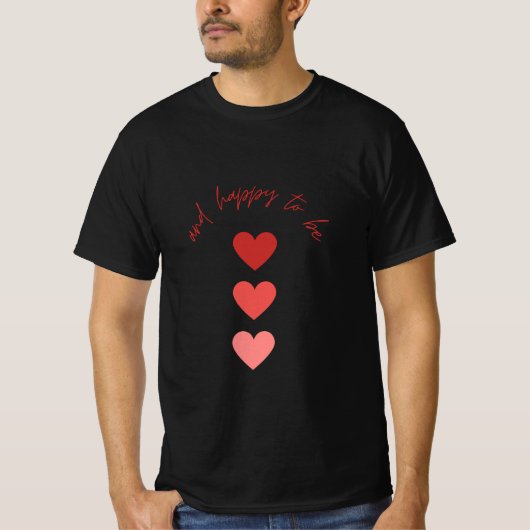 ⭐...そしてTシャツを着て嬉しい Tシャツ (正面)