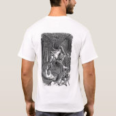 そしてuffishでように彼を立ちました考えました tシャツ (裏面)