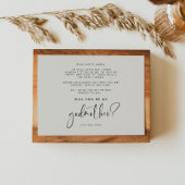 そしエレガントてモダン、お前は俺のゴッドマザーカードか 招待状