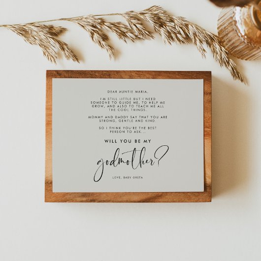 そしエレガントてモダン、お前は俺のゴッドマザーカードか 招待状