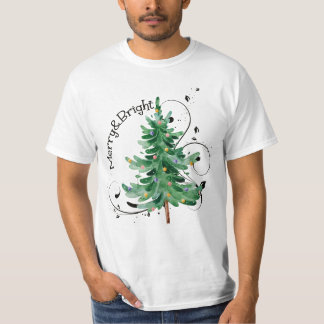 そしメリーて明るいクリスマスの木メリーは、N Bright Be Tシャツ