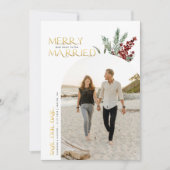 そしメリーて間もなく聖降誕祭にな結婚したる セーブザデート (正面)