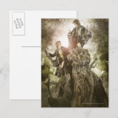 そしメリーて、トレリヒゲのペレグリンは ポストカード (正面/裏面)