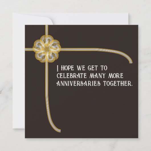 そし日本のて、アジアン花輪と水引 サンキューカード (裏面)