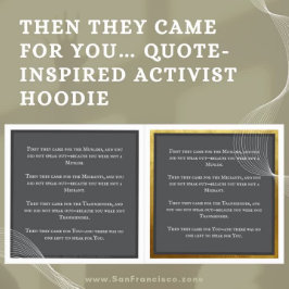 そし来て...引用文インスパイア活動家 パーカ