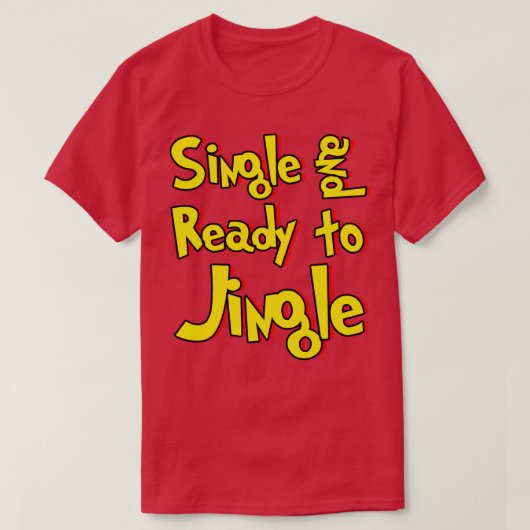 そし独身のてジャーンと Tシャツ (デザイン正面)