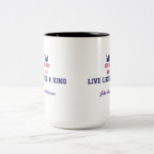 そし退職したて、キングツートーンコーヒーマグのように生きる ツートーンマグカップ (中央)