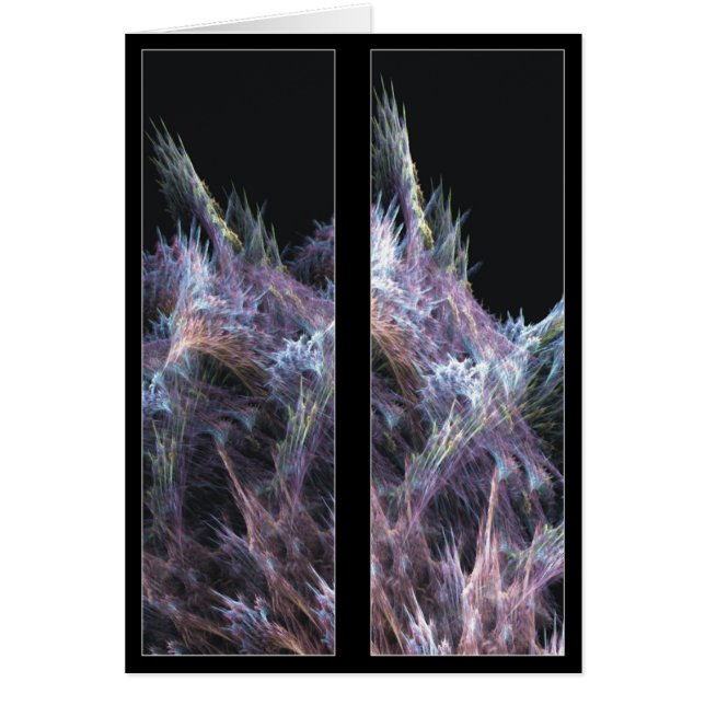 そっと珊瑚のしおりカード (正面)