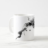 そっと私を殺す コーヒーマグカップ (正面左)