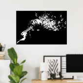 そっと私を殺す ポスター (ホームオフィス)