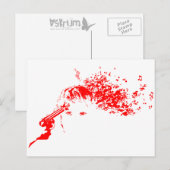 そっと私を殺す ポストカード (正面/裏面)