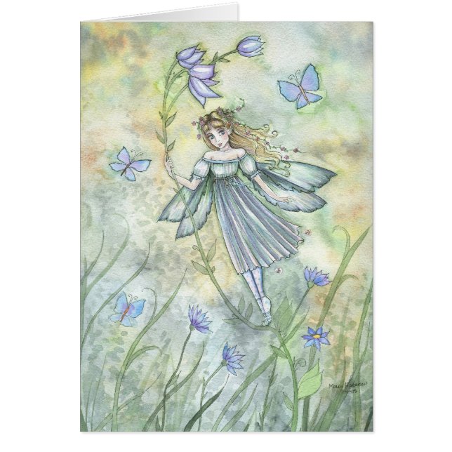 そっと語りかける風の妖精カード (正面)