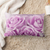 そっと、慎重に…ラベンダー ランバークッション (ブランケット)