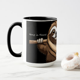 「そつるこで」：スロースの励ましの言葉 マグカップ