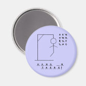 「そつるこに!」 ハングマンゲーム マグネット (正面/裏面)