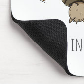 そつるこのこうもりの眠る漫画 マウスパッド (コーナー)