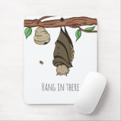 そつるこのこうもりの眠る漫画 マウスパッド (マウス)