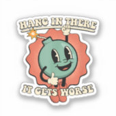 そつるこの中は風刺爆弾が悪おもしろいくなる シール (正面)