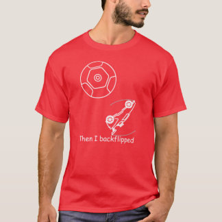 そのあとダークカラーでバックフリップした Tシャツ
