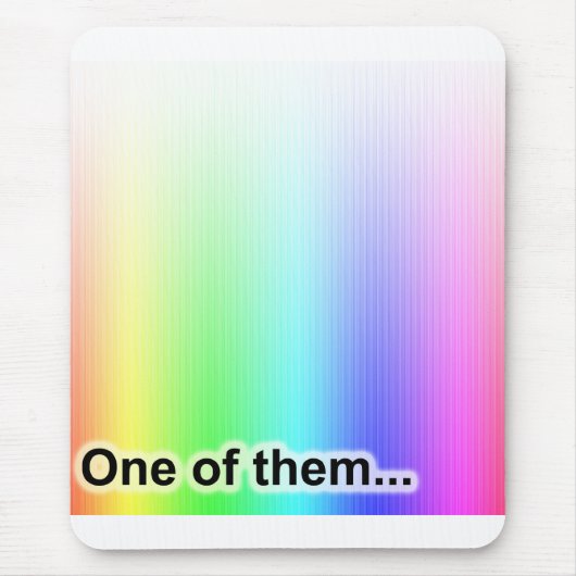 そのうちの一つ マウスパッド (正面)