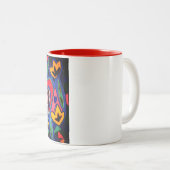 そのおもしろいが恋に落ちること ツートーンマグカップ (正面右)