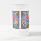 そのおもしろいが恋に落ちること フロストグラスビールジョッキ (中央)