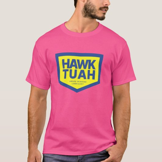 そのおもしろいものへのウイルスのタカのツグミ唾 Tシャツ (正面)